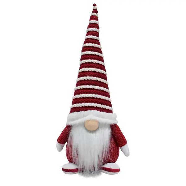 Skřítek červeno-bílý 38cm