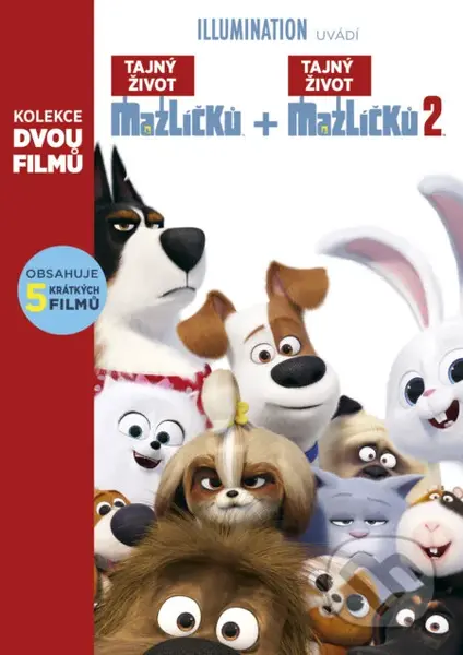 Tajný život mazlíčků kolekce 1.+2. 2DVD (2DVD) - Chris Renaud - film z kategorie Animované filmy