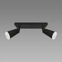 Svítidlo SANA GU10 2L BLACK 04144 LS2