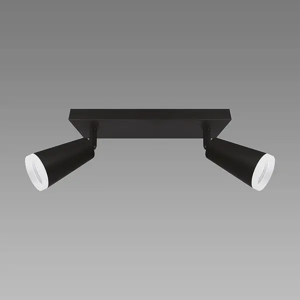 Svítidlo SANA GU10 2L BLACK 04144 LS2