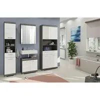 MID.YOU KOUPELNA vysoce lesklá bílá