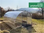 Polykarbonátový skleník LEGI MANDARIN 4 x 3 m, 6 mm GA179952-6MM