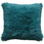Povlak na polštář Shaggy 45X45 petrolejově modrý