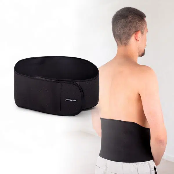 Neoprenový ledvinový pás inSPORTline Neodomain XL/XXL