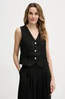 Vesta Morgan černá barva, jednořadá, CLACK