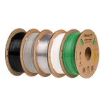 5kg Creality Hyper-PETG Filament - (1kg White + 1kg Black  + 1kg Green + 1kg Transparent + 1kg Gray)