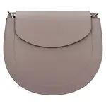 Dámská kožená crossbody kabelka Italia Locita - šedá