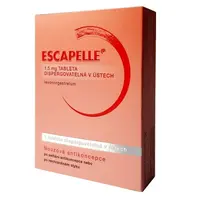 Escapelle 1,5 mg 1 tableta dispergovatelná v ústech