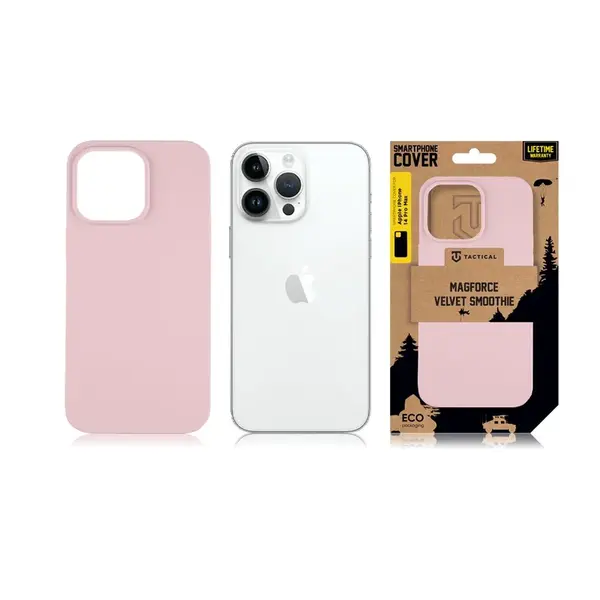 Zadní kryt Tactical MagForce Velvet Smoothie pro Apple iPhone 16e, pink panther