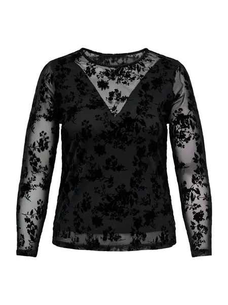 ONLY Carmakoma Blúzka 'CARElodie'  čierna