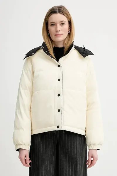 Oboustranná bunda A.P.C. Doudoune Sophie černá barva, zimní, PSALJ.F30200