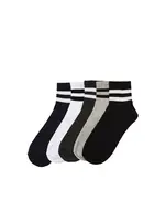 Trendyol Ponožky  antracitová / sivá melírovaná / čierna / biela