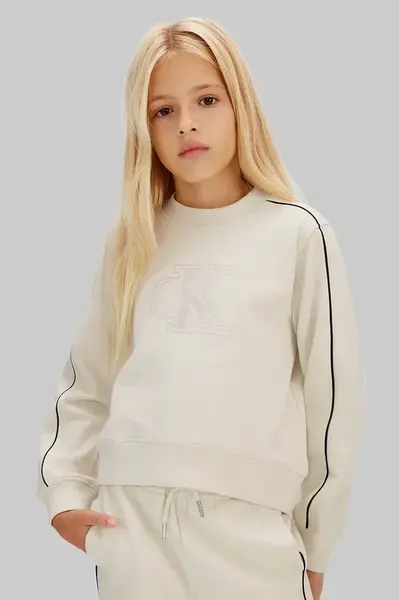 Dětská bavlněná tepláková souprava Calvin Klein Jeans