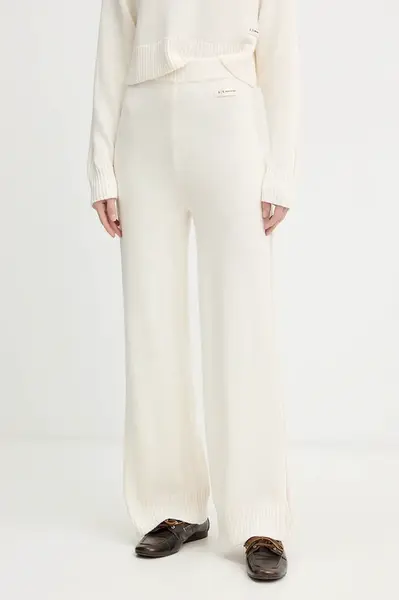 Kalhoty s příměsí vlny Armani Exchange