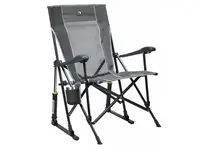 GCI Outdoor Skládací houpací křeslo RoadTrip Rocker™ mercury grey Křeslo