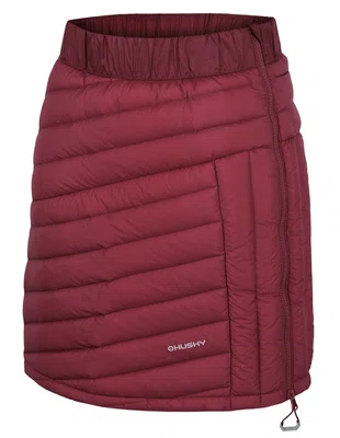 Husky Frozy L S, faded bordo Dámská péřová sukně