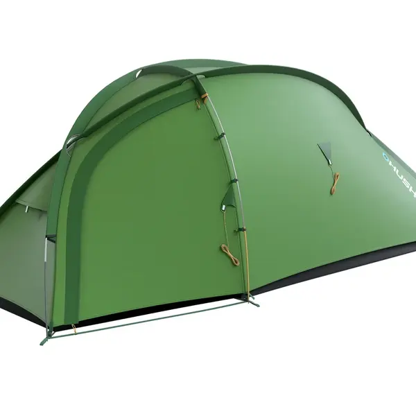 Husky Bronder 2 zelená Lehký turistický stan pro 2 osoby