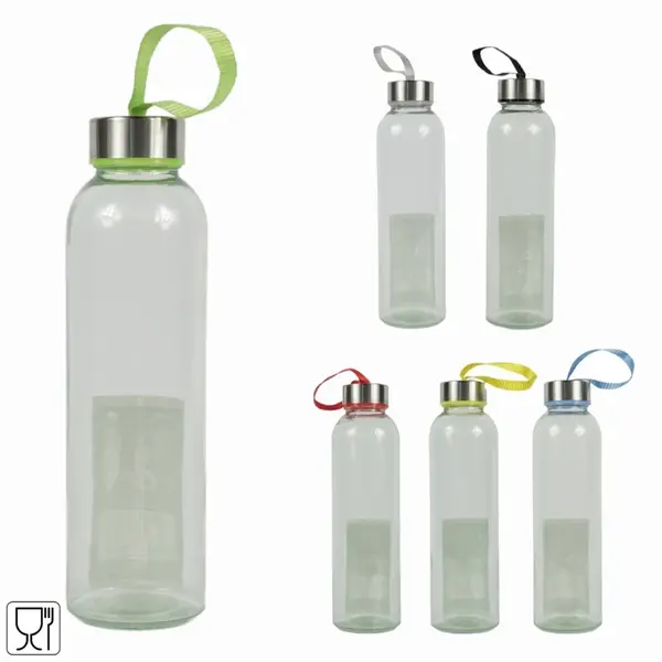 Sklenená fľaša SHIPPA 500 ml - viac farieb