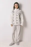 Pyžamo women'secret SNOOPY dámské, šedá barva, 3132171