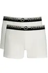 TRUSSARDI MEN'S WHITE BOXER