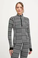 Funkční triko s dlouhým rukávem Newland LADY T-NECK černá barva, N46777.108