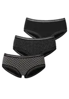 LASCANA Nohavičky  sivá / čierna