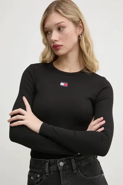 Tričko s dlhým rukávom Tommy Jeans