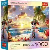 Trefl Puzzle 1000 USA Collection: Sněhulák z ráje