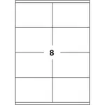 Samolepicí etikety 105 x 74 mm, 8 etiket, A4, 100 listů