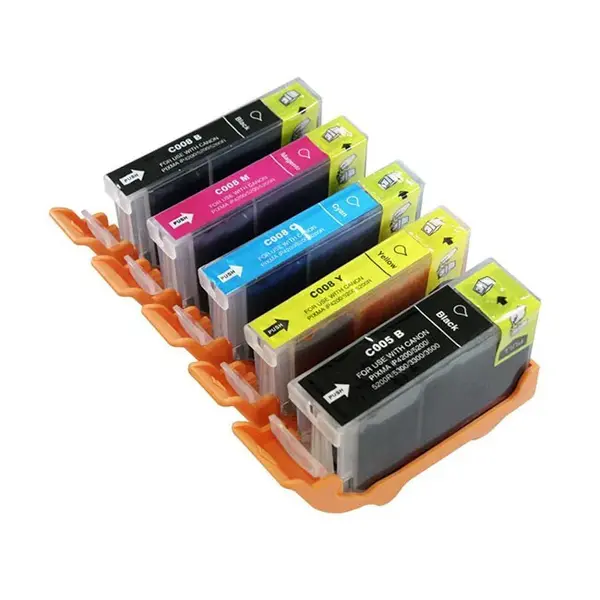 Canon CLI-8 Bk, C,M,Y + PGI-5Bk multipack kompatibilní cartridge