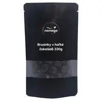 NONAGE Brusinky v hořké čokoládě 330 g