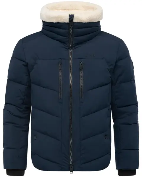 STONE HARBOUR Zimná bunda 'Ansello XX'  námornícka modrá