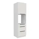 Vysoká skříňka pro vestavnou troubu Aria 60 DPS-210 3S 1F - Premium Box Barva korpusu: Bílá, Barva dvířek: WH - Crystal white AFM
