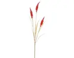Umelá kvetina Vetva pšenice 75 cm, oranžová%