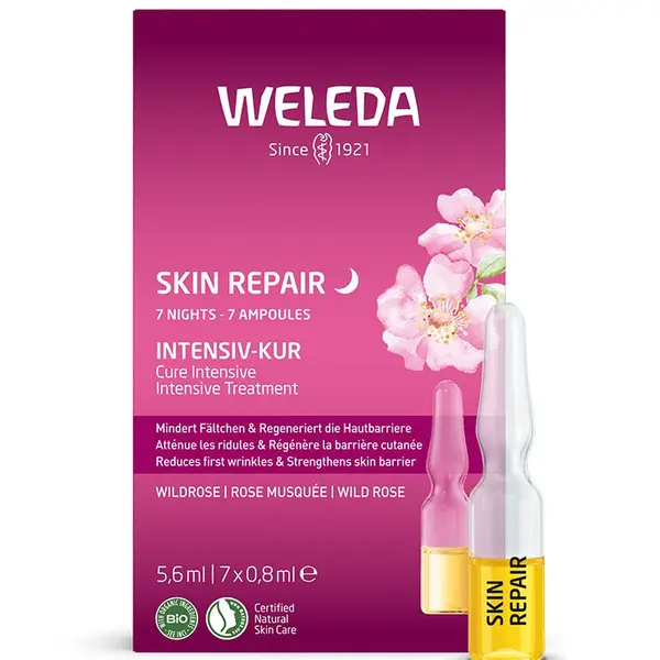 Weleda Skin Repair 7denní intenzivní kúra Divoká růže 7x0,8 ml