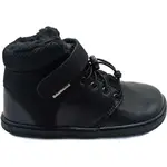 PEGRES BF 40 0.1 Detská zimná barefoot obuv, čierna, veľkosť