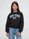 GAP  Dívčí Dětská oversize mikina s logem 645497-00 Veľkosť: S