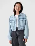 GAP  Dievčenská džínsová crop bunda 523994-00 Veľkosť: XXL