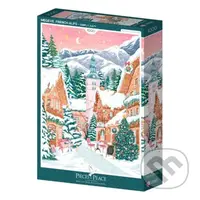 Megeve, Francúzske Alpy - Katy Simply - puzzle z kategorie 500 - 1000 dílků