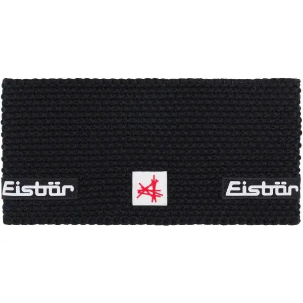 Eisbär JAMIE Dámská zimní čelenka, černá, velikost