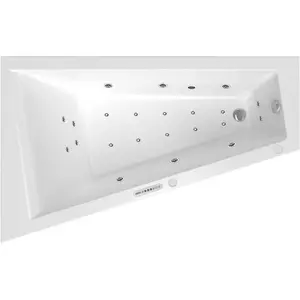 Masážna vaňa SIKO Idea Plus 160x100 cm LUXUS akrylát pravá SIKOHMLID160100P