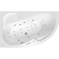 Masážna vaňa SIKO Fortuna 150x100 cm LUXUS akrylát ľavá SIKOHMLFO150L