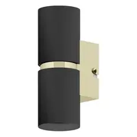 LED nástenné svietidlo Eglo PASSA zlatá 95364