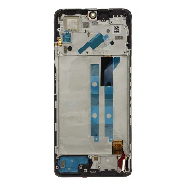 LCD + dotyk + přední kryt pro Xiaomi Redmi Note 12 Pro 4G, black (Service Pack)