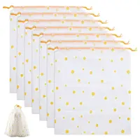 PE Plastic Drawstring Storage Bags