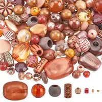 100G 5 Styles Acrylic Beads