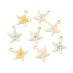 Alloy Enamel Pendants