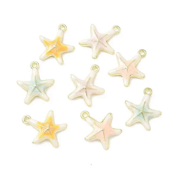 Alloy Enamel Pendants