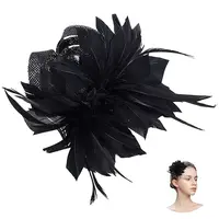 Women's Feather Aligator Hair Clips