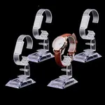 C Shaped Acrylic Single Watch Display Stands